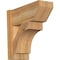 Ekena Millwork Westlake Slat Rough Sawn Outlooker, Western Red Cedar, 8"W x 18"D x 18"H OUT08X18X18WTL06RWR - alternate 1